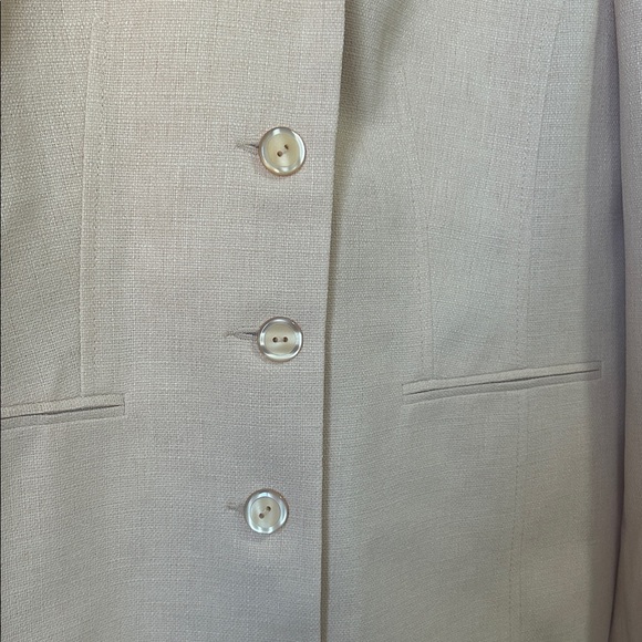 Vintage butter yellow blazer suit jacket y2k size S-M - Picture 3 of 5